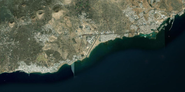 Satellitenbild Lanzarote Airport