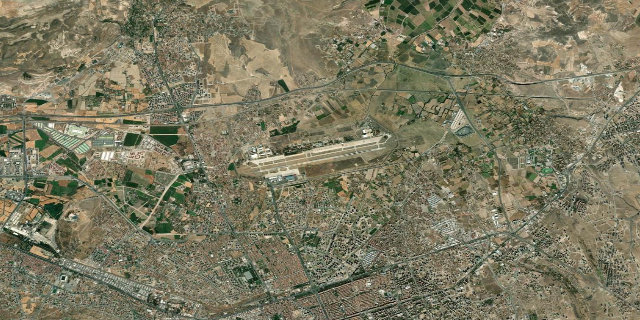 Satellitenbild Kayseri Erkilet Airport