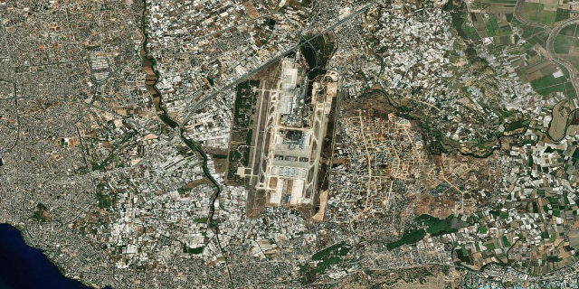 Satellitenbild Antalya International Airport