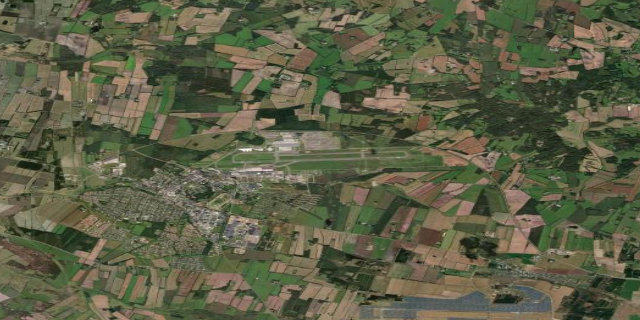 Satellitenbild Billund Airport