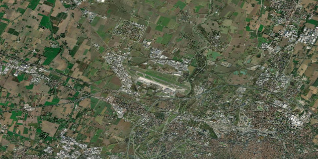 Satellitenbild Bologna / Borgo Panigale Airport