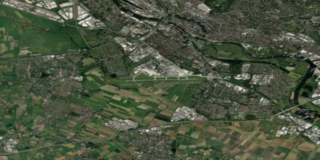Satellitenbild Bremen Airport