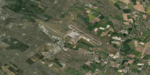 Satellitenbild Budapest Ferenc Liszt International Airport
