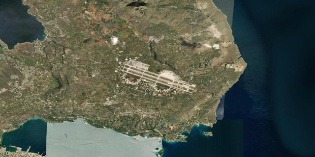 Satellitenbild Chania International Airport