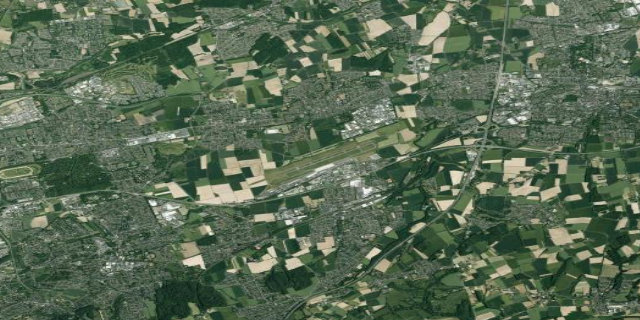 Satellitenbild Dortmund Airport