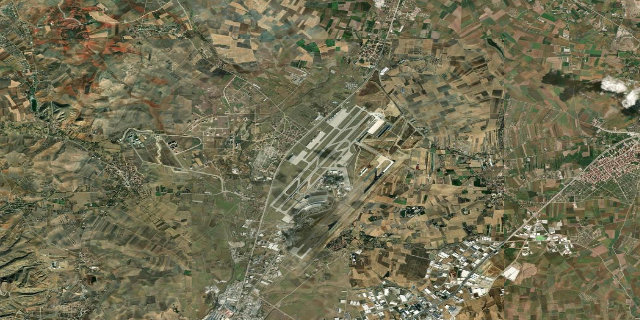 Satellitenbild Esenboğa International Airport