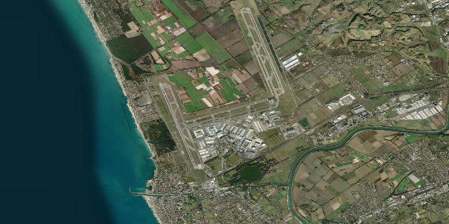 Satellitenbild Leonardo Da Vinci (Fiumicino) International Airport
