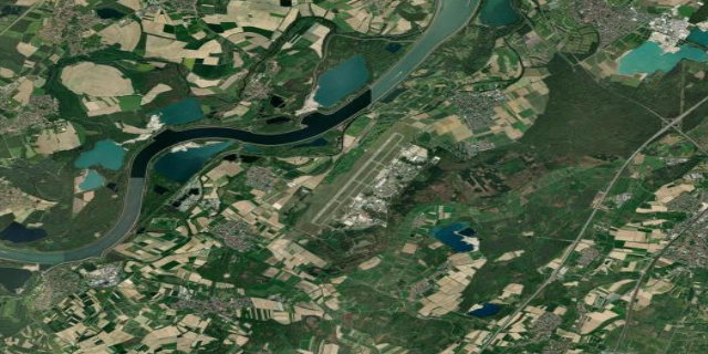 Satellitenbild Karlsruhe Baden-Baden Airport