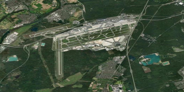 Satellitenbild Frankfurt-am-Main International Airport