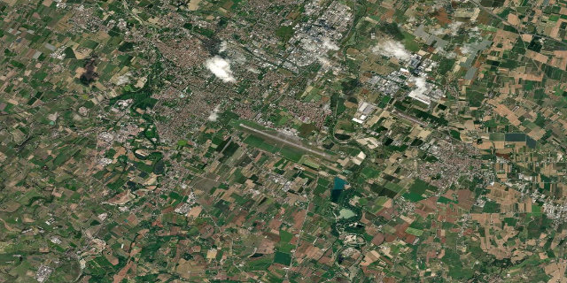 Satellitenbild Forlì Airport