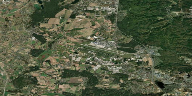Satellitenbild Gdańsk Lech Wałęsa Airport