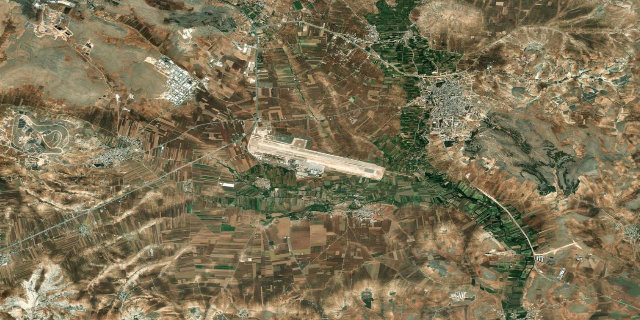 Satellitenbild Gaziantep International Airport