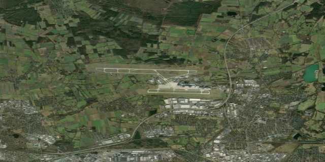 Satellitenbild Hannover Airport