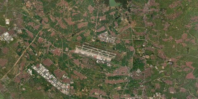 Satellitenbild Noi Bai International Airport
