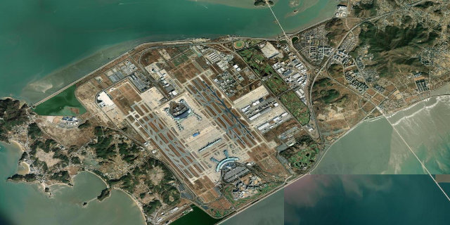 Satellitenbild Incheon International Airport