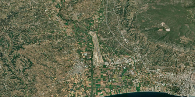 Satellitenbild Kalamata Airport