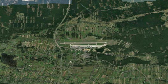 Satellitenbild Katowice International Airport