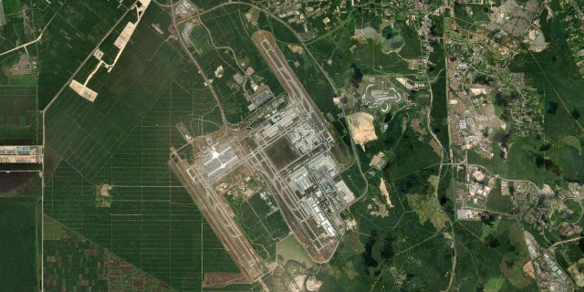 Satellitenbild Kuala Lumpur International Airport