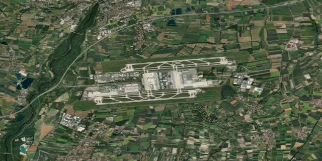 Satellitenbild Munich International Airport