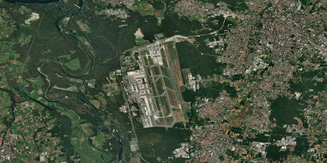 Satellitenbild Malpensa International Airport