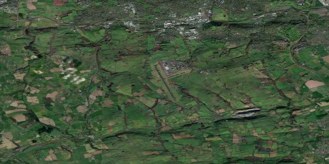 Satellitenbild Cork Airport
