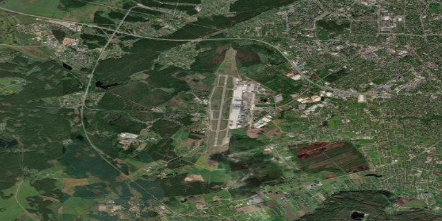 Satellitenbild Riga International Airport