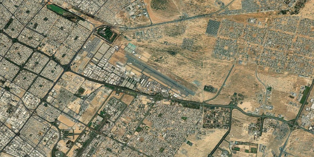 Satellitenbild Sharjah International Airport