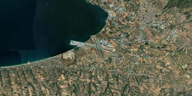 Satellitenbild Thessaloniki Macedonia International Airport