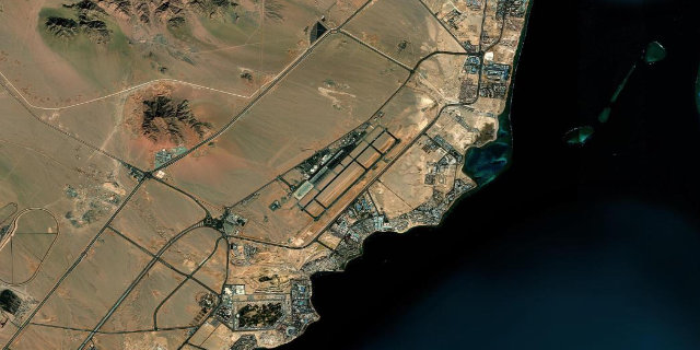 Satellitenbild Sharm El Sheikh International Airport