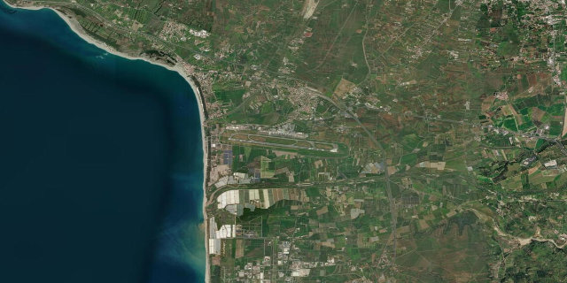 Satellitenbild Lamezia Terme Airport