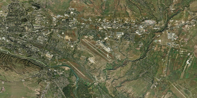 Satellitenbild Tbilisi International Airport