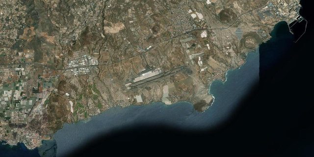 Satellitenbild Tenerife South Airport