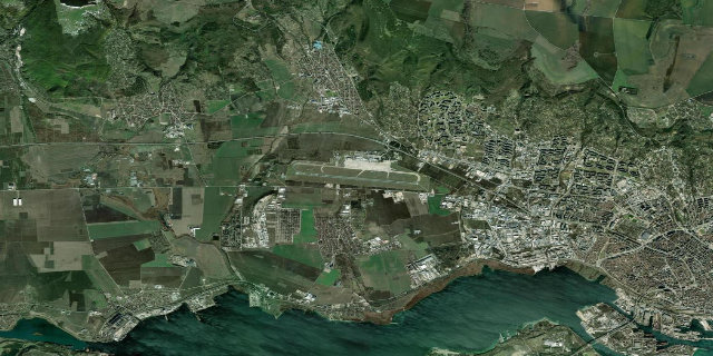 Satellitenbild Varna Airport