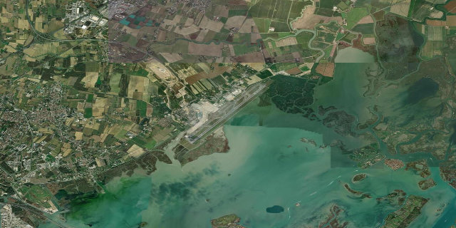 Satellitenbild Venezia / Tessera -  Marco Polo Airport