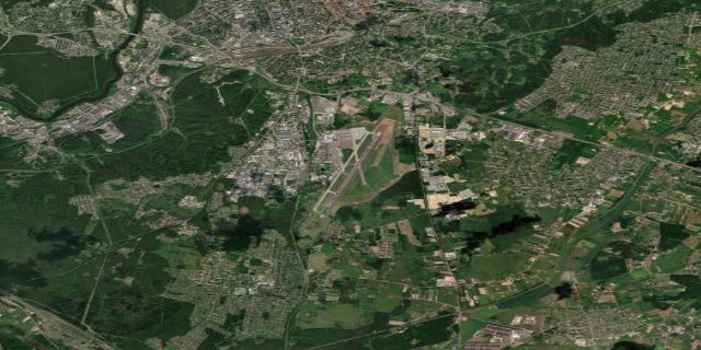 Satellitenbild Vilnius International Airport