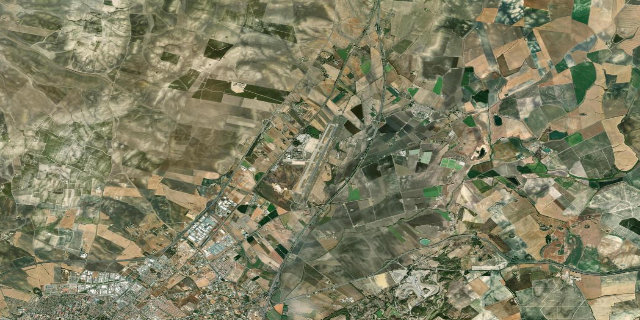 Satellitenbild Jerez Airport